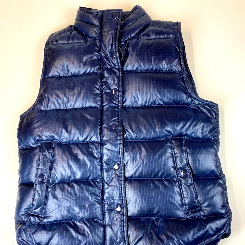 J Crew Cobalt Blue Puffer Vest